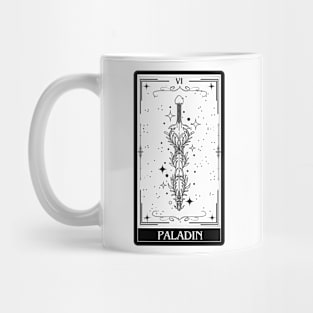 Paladin Tarot Card D&D Nat 20 Dungeons & Dragons T-Shirt Mug